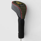 Klassieke look Sicilian Trinacria Golfheadcover (Schuin)