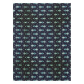 Klassieke look van blauwe Pareltjes met gloeiend l Tafelkleed (Voorkant)