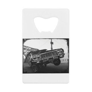 Klassieke Los Angeles Old School Lowrider Creditkaart Flessenopener