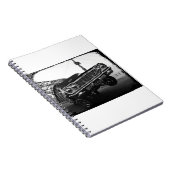 Klassieke Los Angeles Old School Lowrider Notitieboek (Rechterzijde)