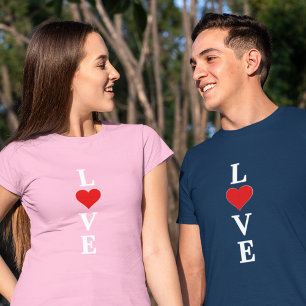 Klassieke LOVE Motif met een Modern Twist T-shirt