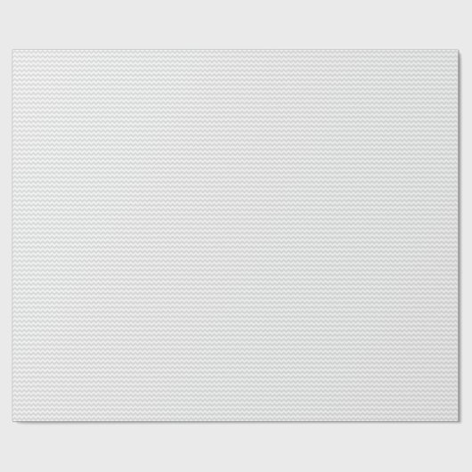 Klassieke Lt Gray Whin Thin#2 Chevron Zig-Zag Patt Cadeaupapier (Vlak)