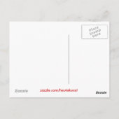 "Klassieke luchtreis" Briefkaart (Achterkant)