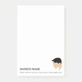 Klassieke luchtstijl van Mannen Tekening aangepast Post-it® Notes (Voorkant)