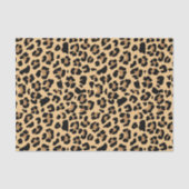 Klassieke luipaard afdrukken Brown en Black Tissuepapier (Voorkant)