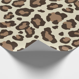 Klassieke luipaard cadeaupapier