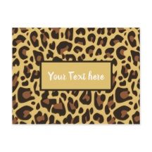 Klassieke Luipaard Dierenprint Katachtig Patroon K