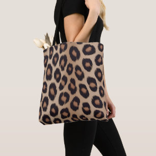 Klassieke Luipaard Dierprint Bruine Cheetah Tote Bag