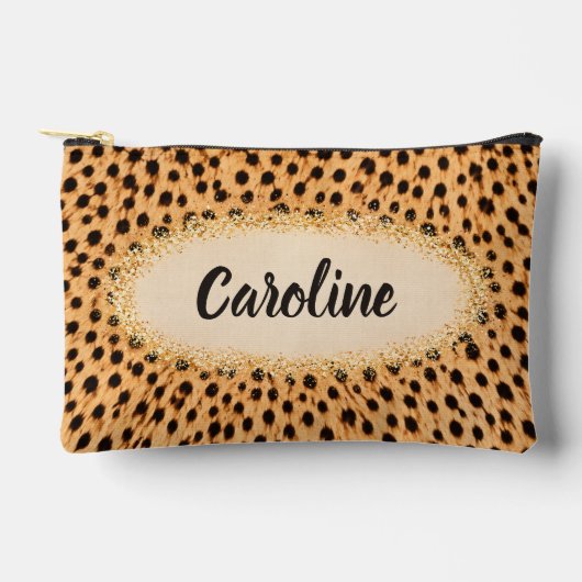 Klassieke Luipaardprint Glamour Etui (Voorkant)