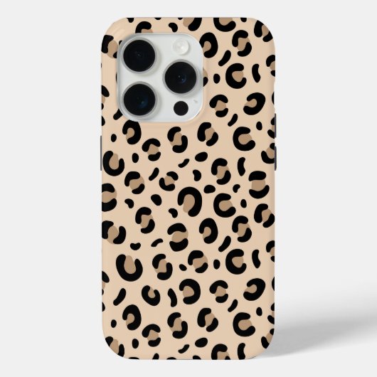 Klassieke Luipaardprint Telefoonhoes Stijlvol Dier Case-Mate iPhone Case (Achterkant)