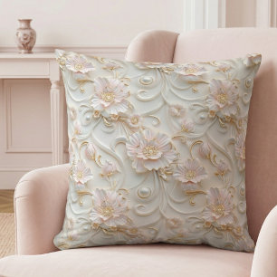 Klassieke luxe bloemenkussen kussen