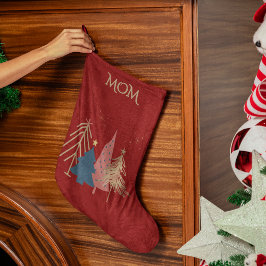 Klassieke Luxe Nep Gouden Kerstboom Naam Kleine Kerstsok