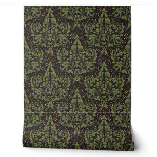 Klassieke luxe ouderwetse damast ornament behang