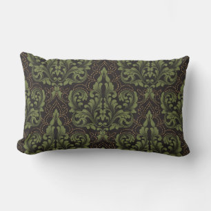 Klassieke luxe ouderwetse damast ornament kussen