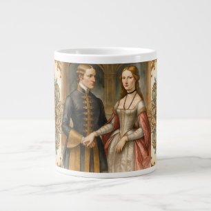 , klassieke, luxueuze Europese lifestyle Grote Koffiekop