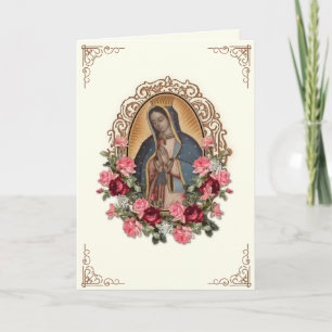 Klassieke Maagd Maria Guadalupe Rooms Katholiek  Kaart