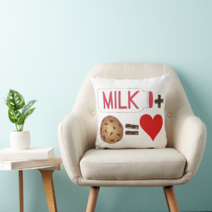 Klassieke maaltijden die melk paren + koekjes = li kussen