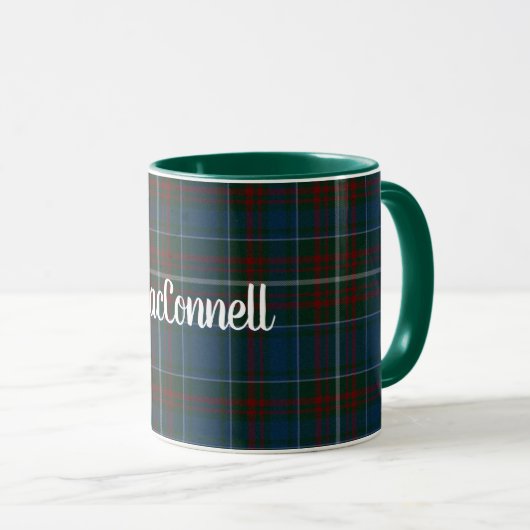 Klassieke MacConnell Tartan Mok (Voorkant rechts)