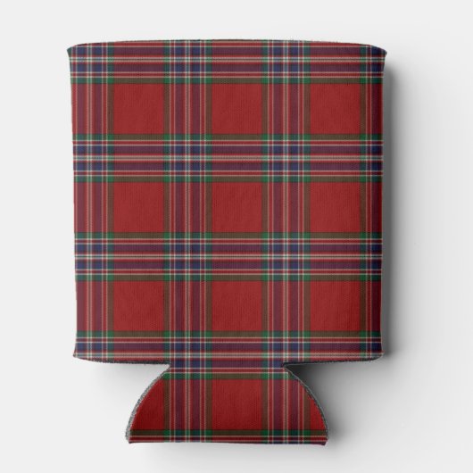 Klassieke MacFarlane Tartan Plaid Fles Koeler (Achterkant)