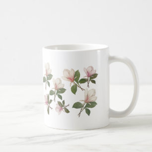 Klassieke magnolia bloem bloemstuk. Klassiek, ele Koffiemok