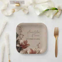 Klassieke Magnolia Romantische Bloemige Aangepaste
