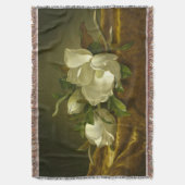 Klassieke Magnolia Throw Blanket Deken (Voorkant Verticaal)