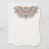 Klassieke Mandala Design Kaart (Achterkant)