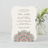 Klassieke Mandala Design Kaart (Staand voorkant)