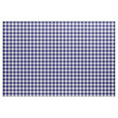 Klassieke marine en White Gingham Pattern Stof (Yard (91,4 cm))