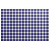 Klassieke marine en White Gingham Pattern Stof (Fat Quarter)