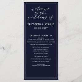 Klassieke Marine Zilveren Bruiloft programma's