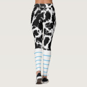 Klassieke marmer compositie Book School Costume Le Leggings (Achterkant)