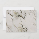 Klassieke marmer-kaarten notitiekaartje (Achterkant)