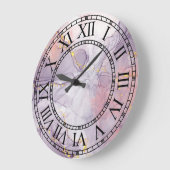 Klassieke Marmer Roman Numeras Wall klok (Hoek)