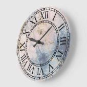 Klassieke Marmer Roman Numeras Wall klok (Hoek)