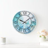 Klassieke Marmer Roman Numeras Wall klok (Huis)