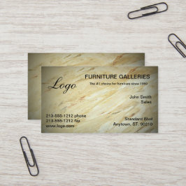 Klassieke Marmeren Logo Zakelijke Kaarten Visitekaartje