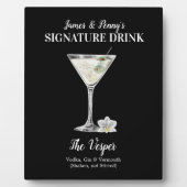 Klassieke Martini ・ PERSONALIZE deze Drink van de Fotoplaat (Voorkant)