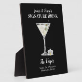 Klassieke Martini ・ PERSONALIZE deze Drink van de Fotoplaat (Zijkant)