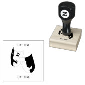 Klassieke Maskers voor Comedy en Tragedy Rubberstempel (Gestempeld)