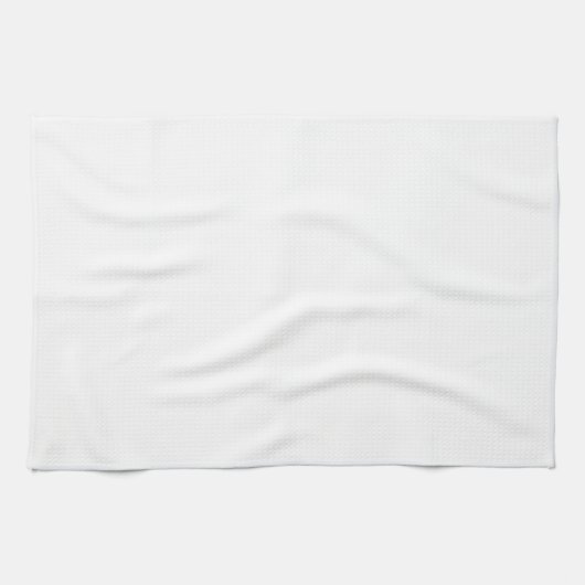 Klassieke Massief Witte Keuken Handdoek (Horizontaal)