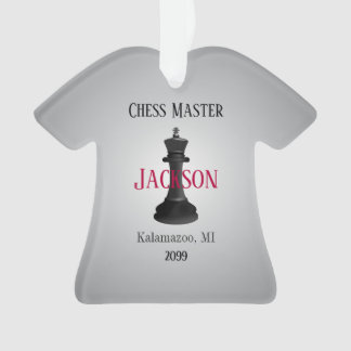 Klassieke Master met Koningstekening Ornament