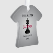 Klassieke Master met Koningstekening Ornament (voorkant)