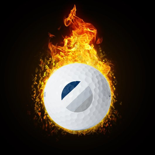 Klassieke medische kleurencombinatie golfballen