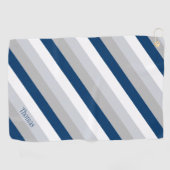 Klassieke Medische Vier Kleur, Naam Golfhanddoek (Horizontaal)