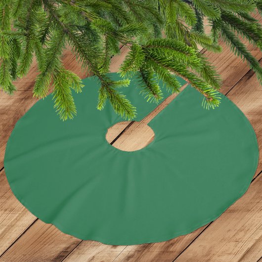 Klassieke Medium Emerald Green Polyester Tree Rok Kerstboom Rok