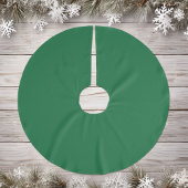 Klassieke Medium Emerald Green Polyester Tree Rok Kerstboom Rok
