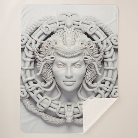 Klassieke Medusa deken (Voorkant)