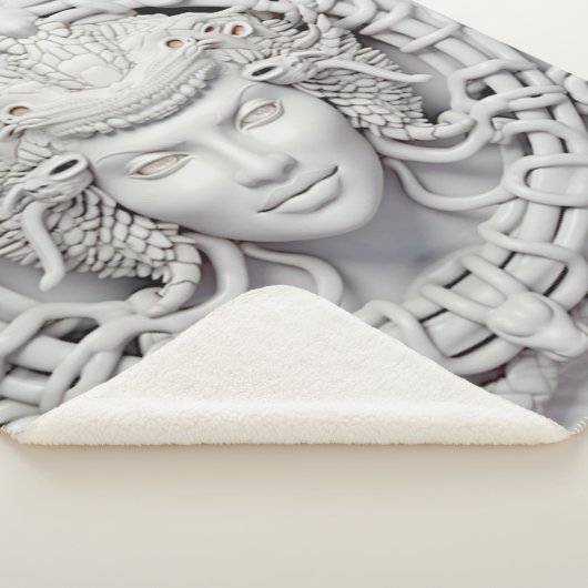 Klassieke Medusa deken (3/4)
