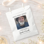 Klassieke Memorial Vogelzaad Bedankzakje (Geknipt)